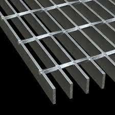 6m X 25mm HDG Steel Grating Explosion Proof Non Slip Steel Grating Smooth