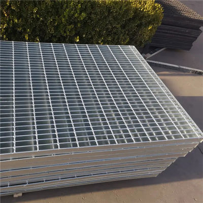 6m X 25mm HDG Steel Grating Explosion Proof Non Slip Steel Grating Smooth