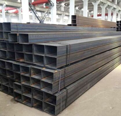 Welded ERW Rectangular Tube Q195 Welded Carbon Steel Tube As Clients Request Tailored To Specifications