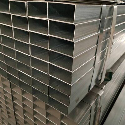 Welded ERW Rectangular Tube Q195 Welded Carbon Steel Tube As Clients Request Tailored To Specifications