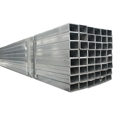Length 3 to 12 meters Custom Length 40x40 ERW Welded Square Tube Hot Dipped Galvanized 14 Gauge SABS JIS Certified Steel