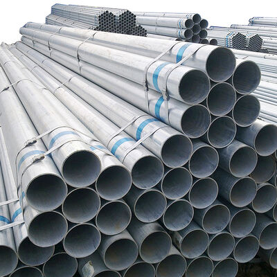 Q195 Non Alloy Pipe Scaffolding Round Dn50 Hot Dipped Gi Galvan Steel ASTM Pre Steel Galvanized Steel Pipe ERW Tube Steel