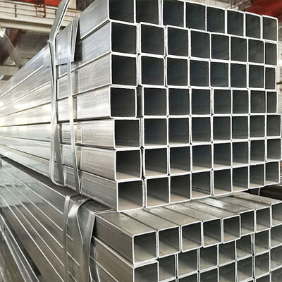 Invoicing By Theoretical Weight Carbon Steel Galvanized Square Rectangular Hollow ERW Tube Oil Pipe Grade Q195 Q235 Q345