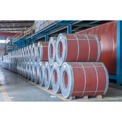 RAL9002 White PPGI Steel Coil with 0.12-3mm Thickness for Roofing and Construction