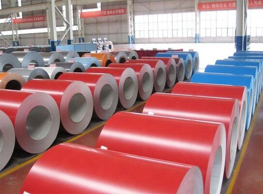 RAL Colors Customizable PPGI Steel Coil with 0.12-3mm Thickness for Roofing and Construction