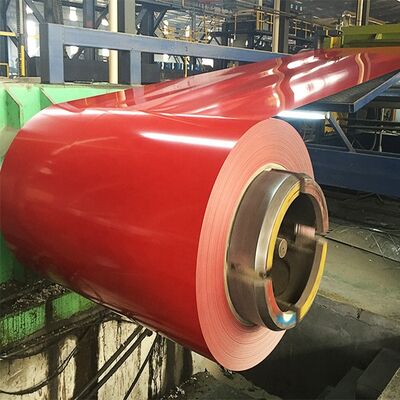 RAL Colors Customizable PPGI Steel Coil with 0.12-3mm Thickness for Roofing and Construction