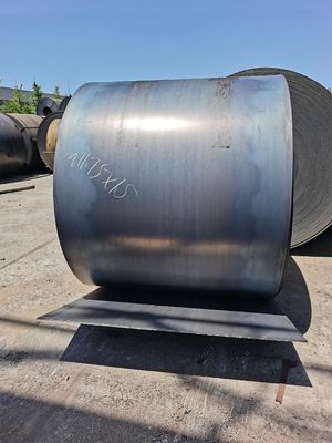 Pickling Hot Rolled Carbon Steel Coil Black Metal Sheet Coil Customized