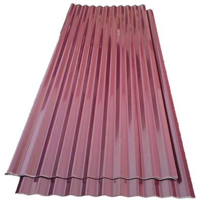 0.25mm Farbbeschichtete Metallplatte Vormalte Aluzinz-Dachplatten Z30