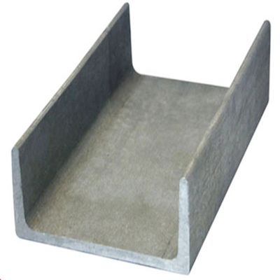 6m galvanisierter Stahl U-Kanal 40x50 U-förmiger Stahlteil Q235