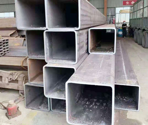Round Section Shape Q235 ERW Carbon Steel Welded Pipe Oil Pipe 2-6mm Wall Thickness Cold Rolled SABS KS JIS Certified