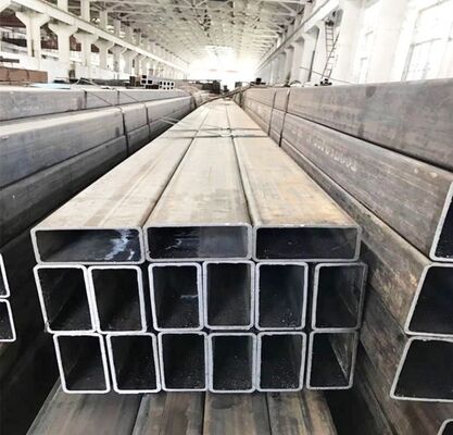 Invoicing By Theoretical Weight Cold Rolled Welded Rectangular Tube Carbon Steel Erw Welded Black Square Tube Pipe