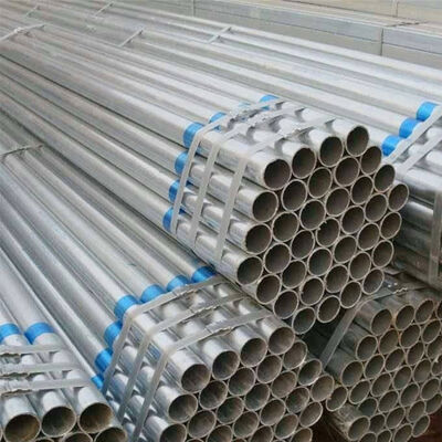 Pipa Perancah Bagian Persegi Panjang Bulat Dn50 Hot Dipped Gi Galvan Steel ASTM Pre Steel Galvanized Steel Pipe ERW Tube JIS