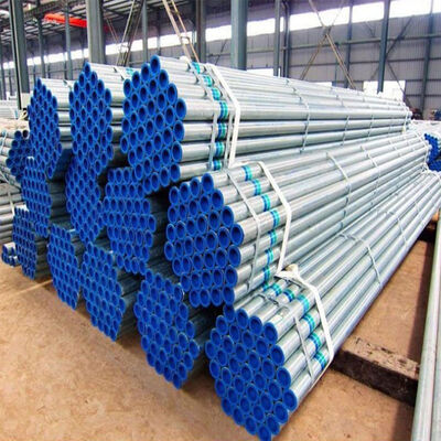 Rectangular Section Pipe Scaffolding Round Dn50 Hot Dipped Gi Galvan Steel ASTM Pre Steel Galvanized Steel Pipe ERW Tube JIS