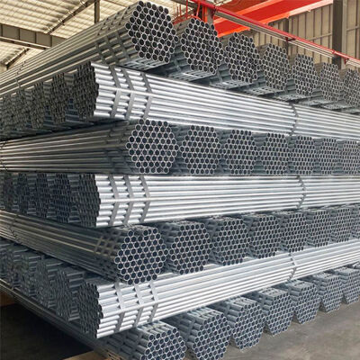 Rectangular Section Pipe Scaffolding Round Dn50 Hot Dipped Gi Galvan Steel ASTM Pre Steel Galvanized Steel Pipe ERW Tube JIS