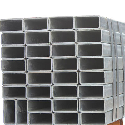 Length 3 to 12 meters Custom Length 40x40 ERW Welded Square Tube Hot Dipped Galvanized 14 Gauge SABS JIS Certified Steel