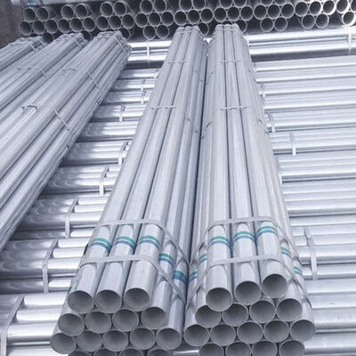 Q195 Non Alloy Pipe Scaffolding Round Dn50 Hot Dipped Gi Galvan Steel ASTM Pre Steel Galvanized Steel Pipe ERW Tube Steel