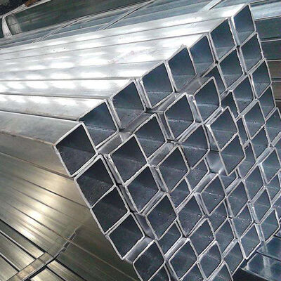 Square Tubes Galvanized Carbon Steel Rectangular Hollow ERW Oil Pipe Distribution Network